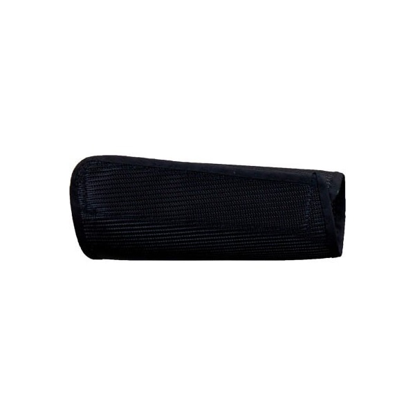 CutGuard Black Polyester Mesh Wristlet, M, Black,
